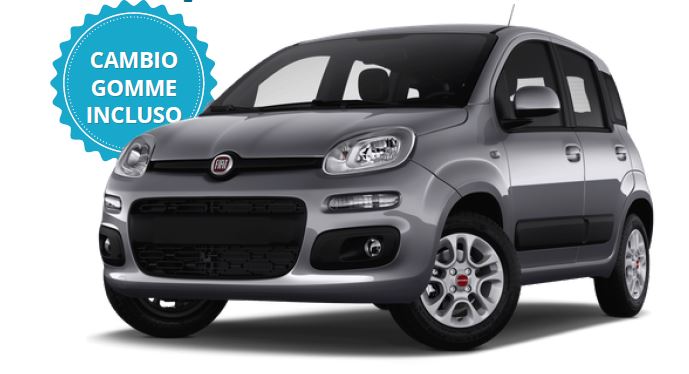 Noleggio a lungo termine Fiat PANDINA 1.0 FireFly 65cv Hybrid Roma