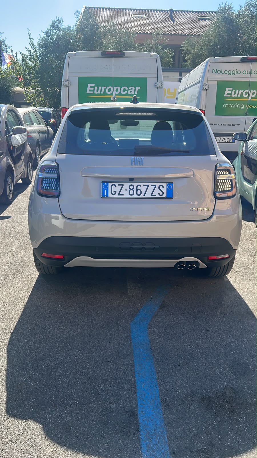 Fiat 600 Hybrid usata in vendita a Roma